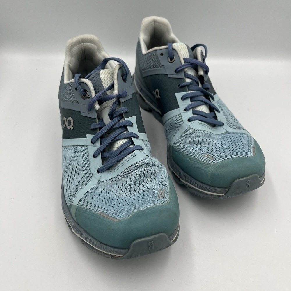 On Cloud Running Cloudace Womens Size 10 Running Shoes Blue Sea/Shadow Exercise - Picture 4 of 14